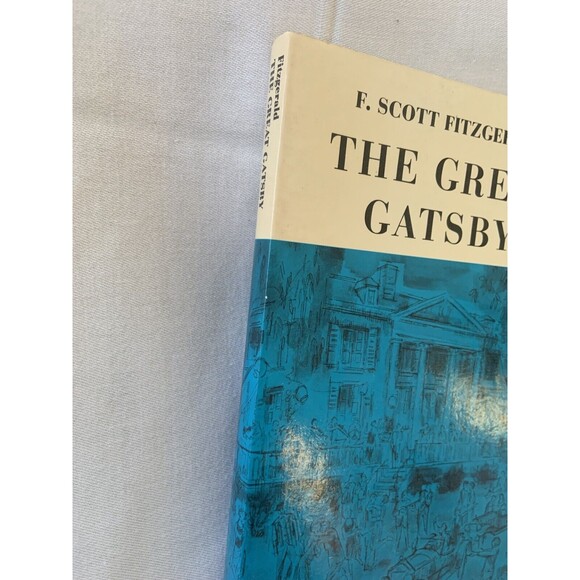 RARE Vtg Pb The Great Gatsby F. Scott Fitzgerald Charles Scribner's Sons - Picture 2 of 9
